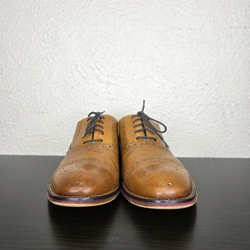 Johnston & Murphy Conard Cap Toe Oxford Mens Shoe Size‎ 10M 20-8682